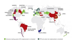 Emissions Trading Around The World Source: World Bank Group