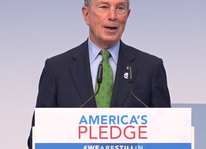 Jerry Brown, Mike Bloomberg Unveil Phase One Of “America’s Pledge On Climate”