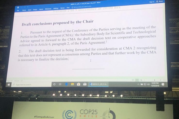 Technical Phase of Climate Negotiations Ends With No Agreement on Markets