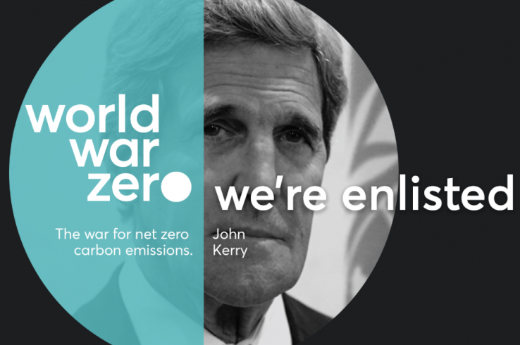 World War Zero: John Kerry’s Effort to Achieve Zero Net Emissions by 2050