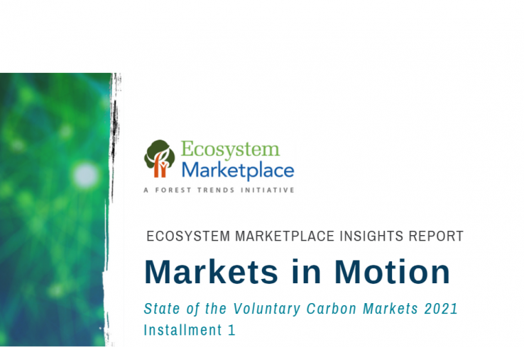 <em>Voluntary Carbon Markets Rocket in 2021, On Track to Break $1B for First Time</br></em>Press Release