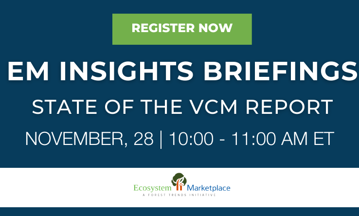 New EM Insights Briefing: State of the Voluntary Carbon Markets 2023